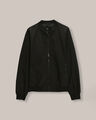Chamarra Bomber Beige,NEGRO